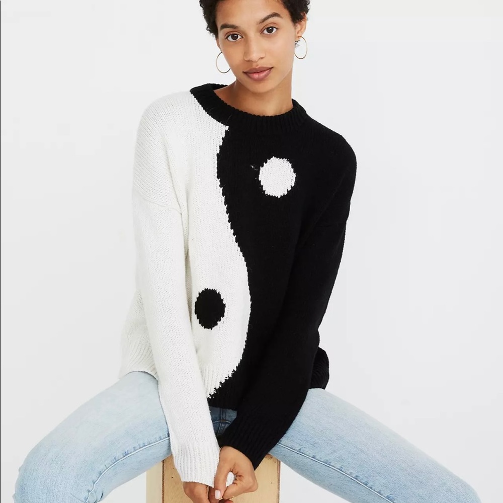 Madewell Yin-Yang Pullover Sweater